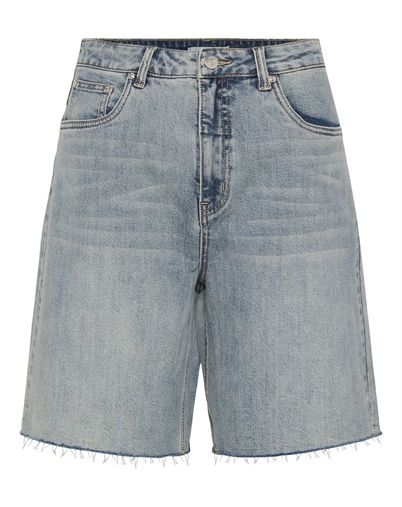 Gestuz - GZNoma HW Shorts - Vintage Mid Blue Wash